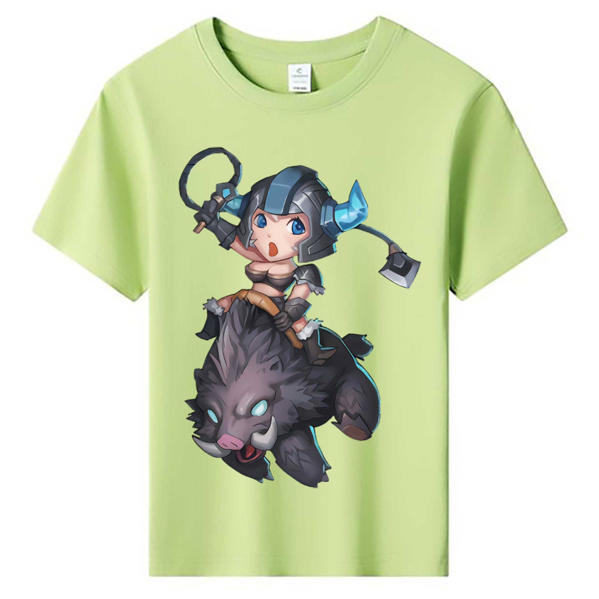 （画像用） リーグ・オブ・レジェンド League of Legends LOL 綿100％キッズTシャツ（フロントプリント）